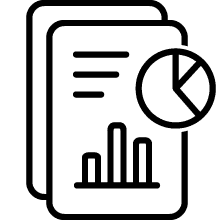 Ícone de transcrição de áudio